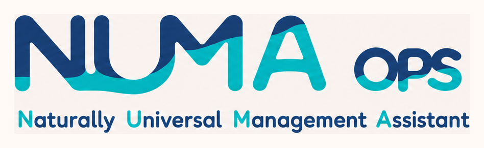 NUMA OPS — Naturally Universal Management Assistant